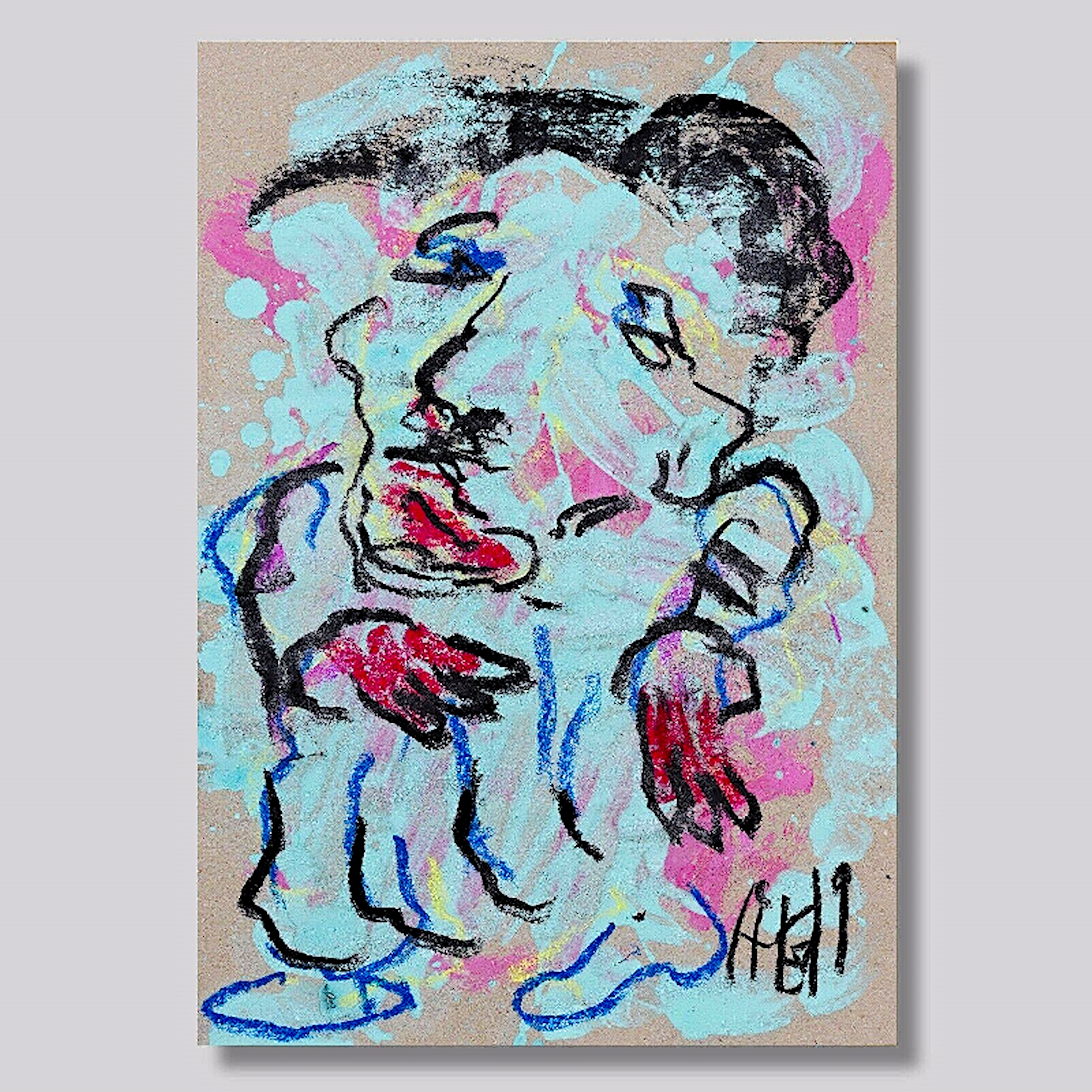 Drawing \ Ink charcoal chalk pastel